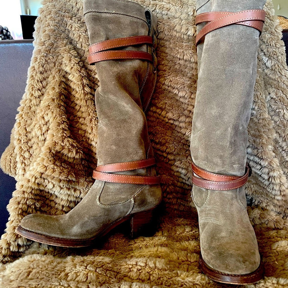 Frye knee high boots